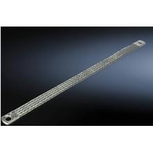 Rittal SZ 2412.316 Flachband-Erder, Größe: M8, für Querschnitt 16 mm², Länge: 300 mm, 1 VE/Pack = 10 Stück