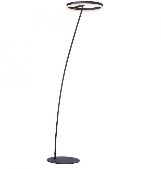 Paul Neuhaus Stehleuchte, anthrazit, warmweiß, dimmbar, IP20, 3000 Kelvin, 19W, 2570lm (381-13)