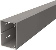 OBO Bettermann WDK60090GR Wand-und Deckenkanal, mit Bodenlochung, 60x90x2000mm, PVC, grau, VPE 24m(6022006)