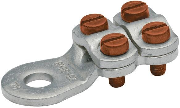 Klauke 584R-8 Klemmkabelschuh, gestanzt, 16 - 25 mm², M8, 4 Schrauben, verzinnt