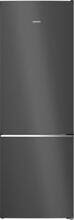 Siemens KG49N4XAF iQ500 Stand Kühl-Gefrierkombination, 70 cm breit, 440 L, Total noFrost, hyperFresh 0°C, Individuelle Temperaturregelung, bottleRack, Gebürsteter schwarzer Stahl AntiFingerprint