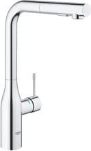 GROHE Essence 30270 Einhebel Armatur, herausziehbare Spülbrause, Hochdruck
