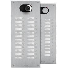 Comelit Frontplatte Switch, 2-reihig, V4A, SB2, 502,1x216,4x2,5 mm