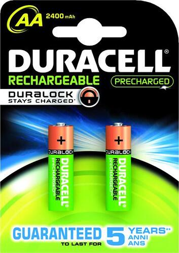 DURACELL Akku AA StayCharged 2500 mAh B2