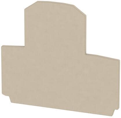 Weidmüller WAP WDK2.5/4 N W-Reihe, Abschlussplatte (1084000000) (Inhalt: 20 Stk.)