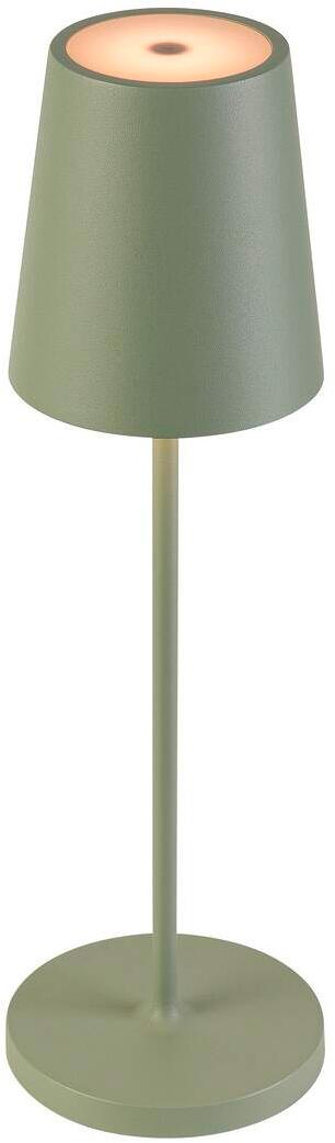 SLV VINOLINA TWO Tischleuchte, Akku, Touch, IP65, 2200/2700/3000K, grün (1007696)