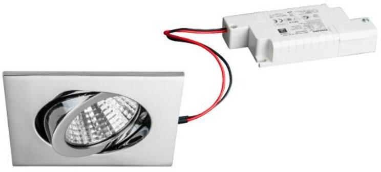 Brumberg LED-Einbaustrahlerset Phasenabschnitt dimmbar, 7W, 740lm 