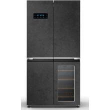 Side-by-Side Kühlschrank mit integriertem Weinkühler
