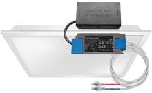 Esylux LED-Deckeneinlegeleuchte mit opalem, mikroprismatischem Diffusor, Farbtemperatur ca. 2700 - 6500 K (Tunable White), inkl. DALI-2 DT8 Driver Set (EQ10132520)