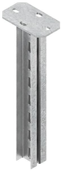 Niedax Hängestiel, Doppel-U-Profil, 50x22x600mm feuerverzink (HDUF50/600)