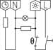 Alre-IT RTBSU-401.062#00 Raumtemperaturregler, 230VAC, UP, 5-30° C, Öffner, Anzeige Heizen, Schalter Ein/Aus, Nachtabsenkung, anthrazit (UA090003)