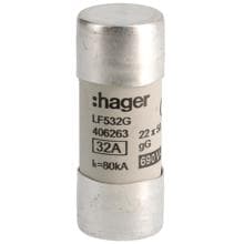 Hager LF532G Sicherung 22x58 gG 32A 690V AC 80kA