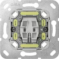 Gira 382600 Wippschalter-Einsatz ohne Befestigungskrallen, Wechselschalter, 10AX, 250V