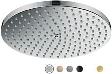hansgrohe Raindance S Duschkopf 240 1 Strahlart PowderRain wassersparend+, Metall, 5,8 l/min, 240 mm