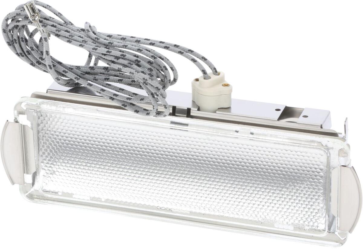 Bosch Siemens 00642674 Lampe komplett, Langfeld seitl. komplett, 10W,, Halogen