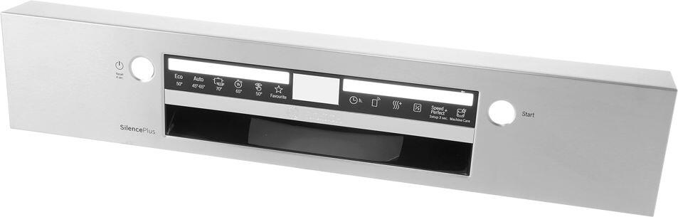 Bosch Siemens 11039807 Blendenkasten, Edelstahl/schwarz, 6 Programme, 5 Zusatzfunktionen, 24 h Zeitvorwahl