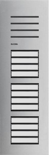 Elcom Türstation Audio 12/1, 2-Draht, Edelstahl matt