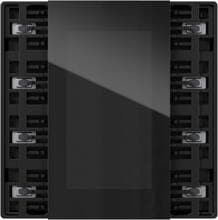 Gira Tastsens.4.55 Plus 2f/4f KNX  Schwarz (5016050)