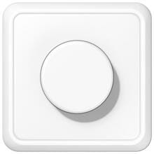 Jung CD5544.03VWW Drehdimmer LED mit Dreh-Ausschalter, alpinweiß