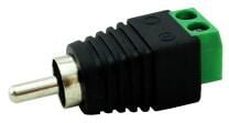 Burg Guard AA-M-RCA-031/10 Adapter Zweidraht/Cinch-Stecker (579744)