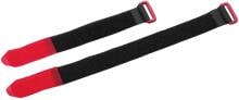 Cimco Klettbandgurt mit Kunststofföse L 25 x 240 mm, schwarz/rot (181900)