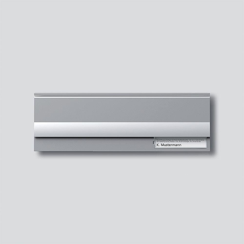 Siedle BE611-3/1-0SM Brief-Einwurfklappe, silber-metallic (200017503-01)