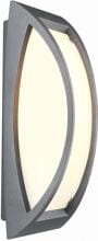 SLV MERIDIAN Outdoor Wand- und Deckenleuchte, E27, IP54, max. 25W, Aluminium, anthrazit (230445)