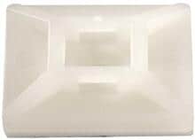 HellermannTyton MB4CA-PA66-NA Befestigungssockel zum Kleben, Wmax=5.4mm, Ø 4.2 mm, natur (151-28459)