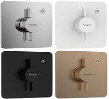 hansgrohe DuoTurn Q Mischer Unterputz für 1 Funktion, Metall|Kunststoff, 29,5 l/min
