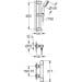 GROHE Precision Flow Thermostat-Brausebatterie mit Garnitur, 1/2″, chrom  (34841000)