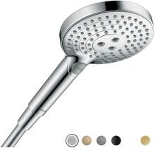 hansgrohe Raindance Select S Duschkopf 120 3 Strahlarten PowderRain, Kunststoff, 11 l/min, 125 mm