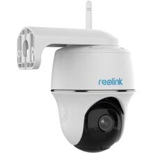 Reolink Argus Series B420 Überwachnungskamera, akktubetrieben, 3MP, WLAN, Schwenk- und Neigefunktion, Weiß