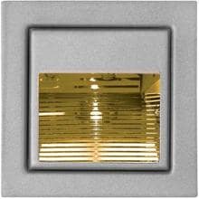 Brumberg LED-Wandeinbauleuchte Gelb, 1,2W, 6000K, aluminium (P3729Y)