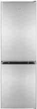 Exquisit KGC231-60-E-050C Stand Kühl-Gefrierkombination, 47,4 cm breit, 157 L, LED Beleuchtung, Super-Kühl-Modus, inoxlook