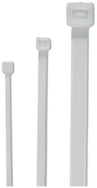 Cimco Kabelbinder, BxL 7,5x280 mm, Kabelbaum 5-76 mm, 460 N, naturfarbig, 100 Stück (181377)