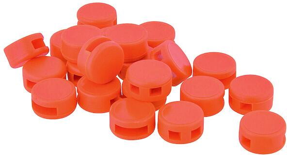 Protec.class PKPO1000-9 Kunststoffplombe, 9mm, orange (05106634), 1000 Stck.