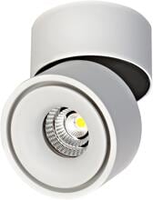 Brumberg CIRCLE LED-Anbaustrahler mit umlaufender Lichtfuge, schaltbar, 9.8W, 675lm, 3000K, weiß (12061073)
