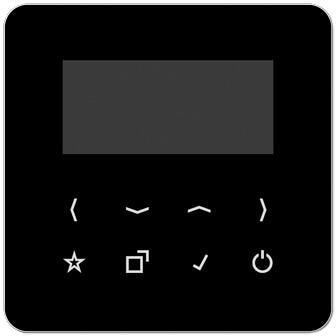 Jung DABCD-DISPSW Display, schwarz