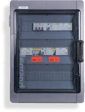enwitec Netzumschaltbox für SMA Wechselrichter 3x Sunny Island, 3AC 230/400V, 63A, Deutschland, Schweiz, grau (10012569)