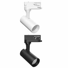 Beneito Faure PICOLO Anbauleuchte, 3-Phasen-Stromschienen-Spot, 9,5W, 15°/38°/60°, CCT SWITCH Farbwechsel 2.700K/3.000K/4.000K