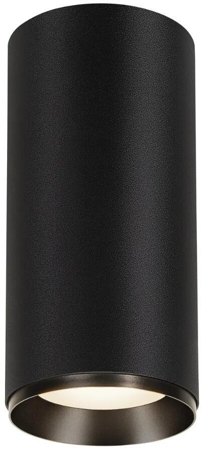 SLV NUMINOS XL PHASE Deckenaufbauleuchte, 36W, 4000K, 36°, schwarz (1005700)