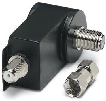 Phoenix Contact C-TV-SAT Zwischenstecker mit Überspannungsschutz, F-Connector, 1,5A, 24V (2856993)