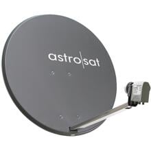 Astro SAT SET 850-44 Spiegel/Quad LNB, anthrazit (300331)