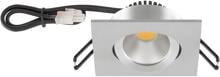 EVN PC20-Serie LED Deckeneinbau, quadratisch, schwenkbar, IP20, 350mA, 6W, 3000K, 620lm, alu poliert (PC24061402)