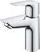 GROHE QuickFix Start Edge wastafelmengkraan S-size met push open plug Chroom 23900001