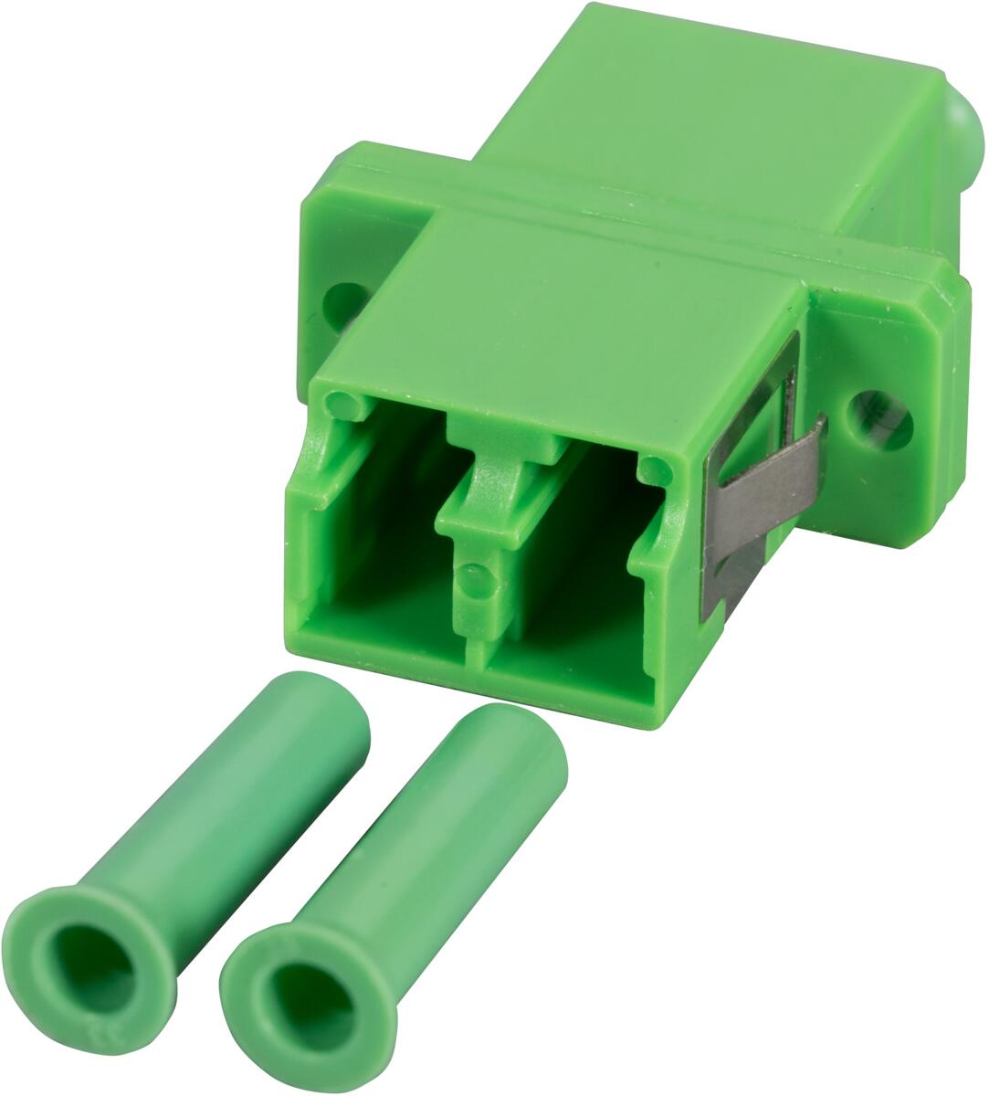 EFB-Elektronik Kupplung LC/APC Duplex, OS2, grün (53343.31)