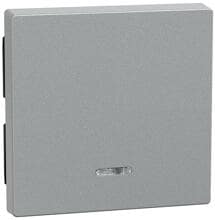 Merten 431060 Wippe mit Kontrollfenster, System M, Aluminium matt