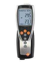 Testo 635-1 Temperatur und Feuchtemessgerät, Luftfeuchtigkeit, Temperatur, Taupunkt (0560 6351)