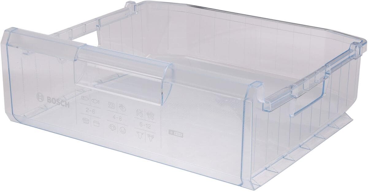 Bosch Siemens 00660069 Gefriergutbehälter, bedruckt