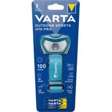 VARTA 16650 Outdoor Sports H10 Pro 3AAA mit Batterie (4 Stück) (16650101421)
